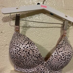 Victoria's Secret Leopard Print Wireless Nursing Bra